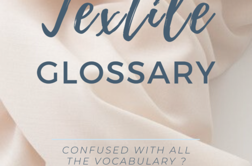 Textile Glossary