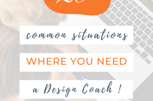 20 common situation where your need a design coach